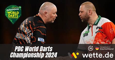 Wetten auf PDC Darts Weltmeisterschaft .